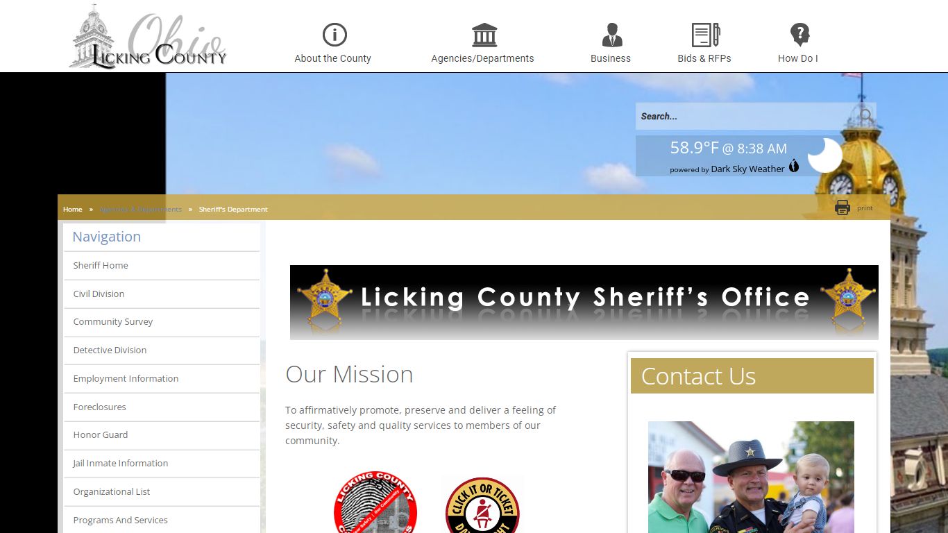 Licking County - Sheriff's Department